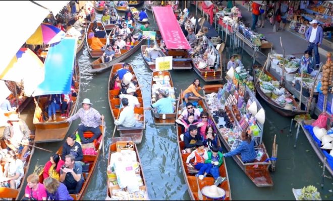 ダムヌン・サドゥアック水上マーケット（Damnoen Saduak Floating Market）